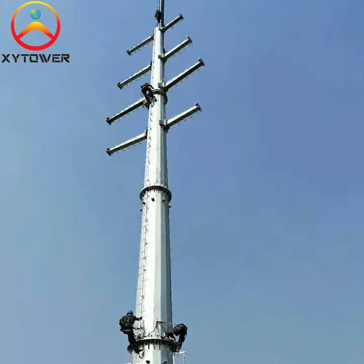 10m 12m 15m Electrical Equipment Suppliers Composite Electric Pole