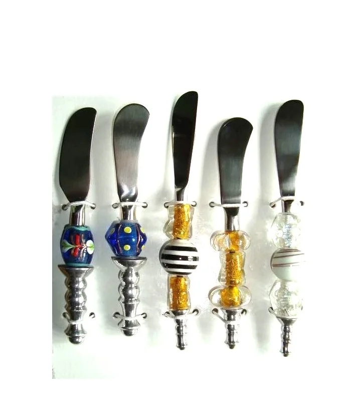 New Arrival And Latest Design Acrylic Handle Tabletop Decoration Butter Knife With New High Quality