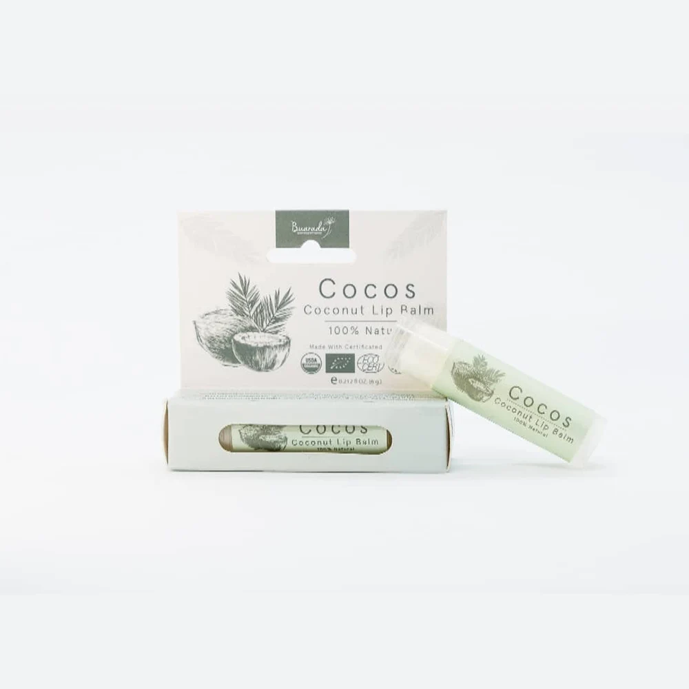 Best Seller Cocos Coconut Lip Balm Vegan Thai Skin care With Thai Organic Virgin Coconut Oil