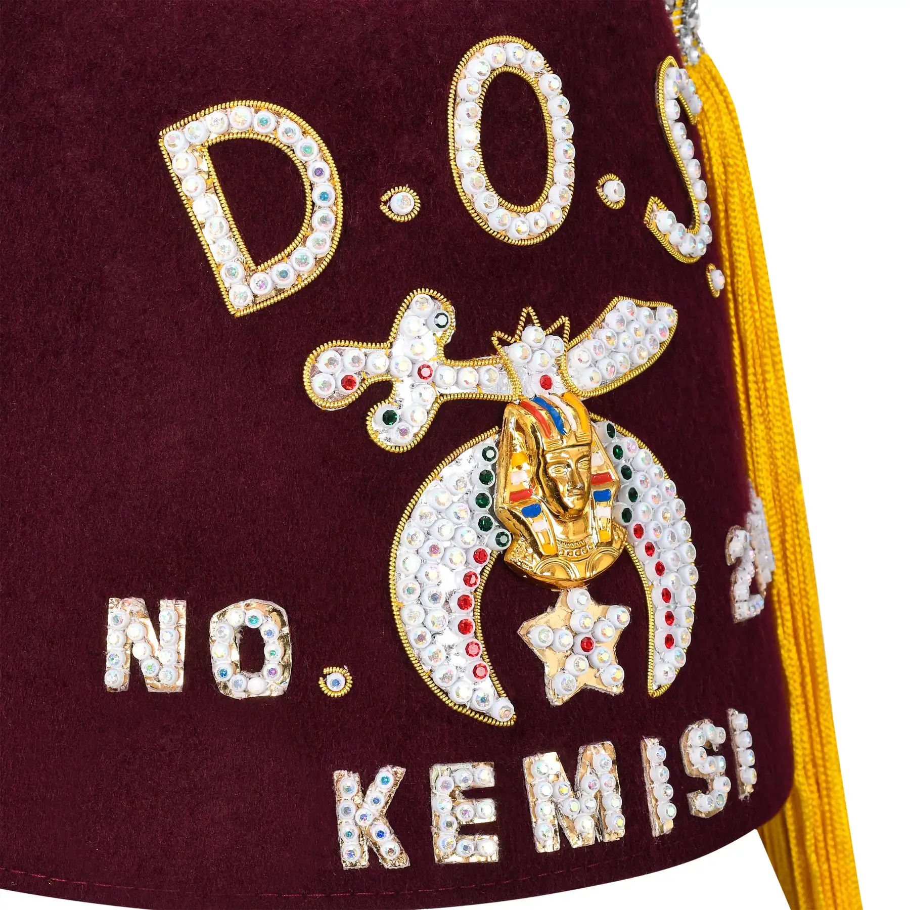 Wholesale High Quality Latest Design Masonic Fez Cap Case Red Masonic Regalia Custom Fez Cap Case Best Supplier