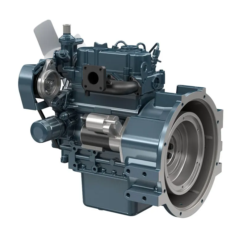 Подлинная Новый б/у kubota D722 полный двигатель Common Rail в 3 цилиндровый дизельный
