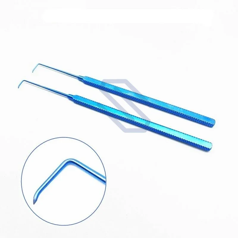 Titanium Helveston Finder Hook Ophthalmic Surgical Instrument with Manual Power Stainless Steel Forceps CE Certified Metal Clip