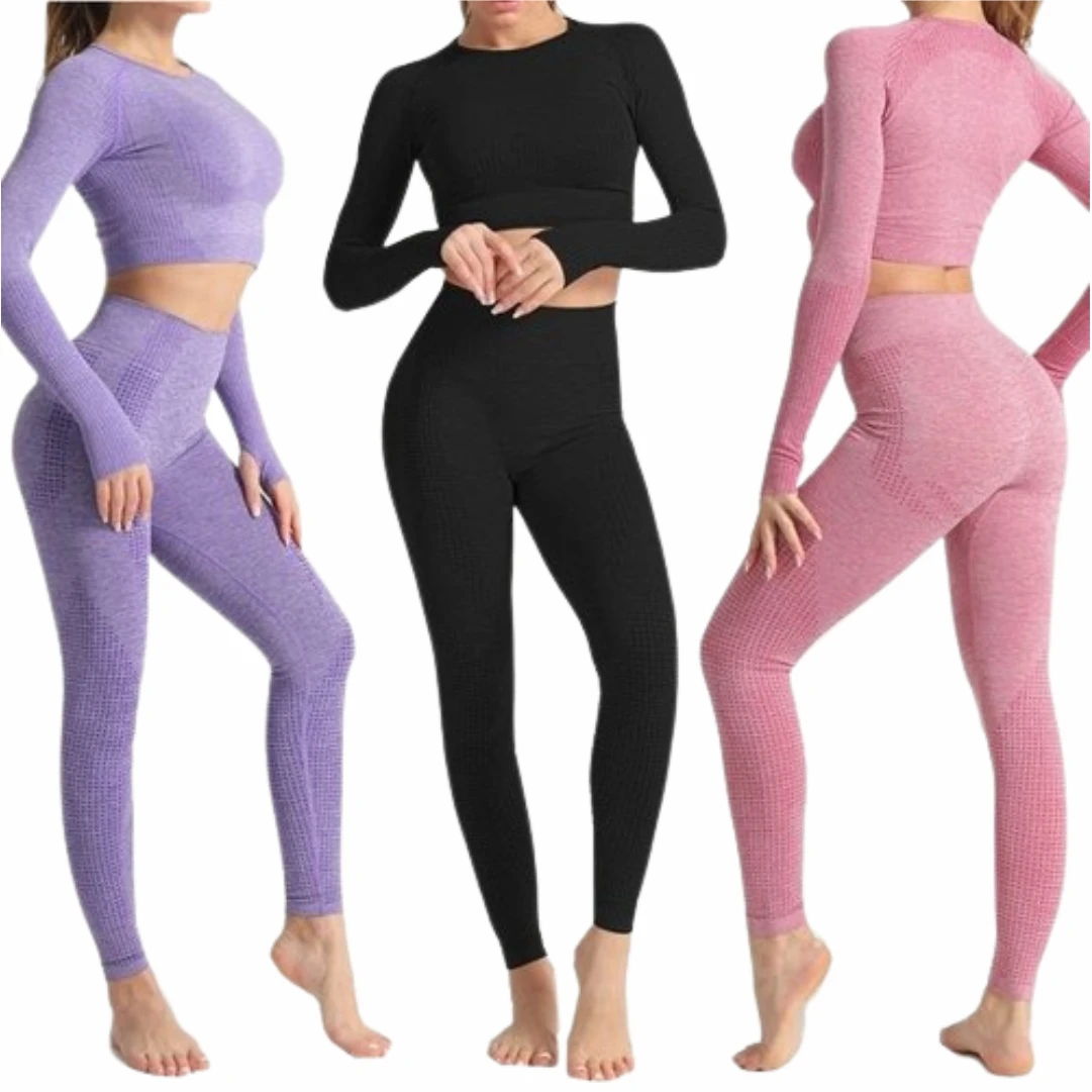 Affordable Running Suit Set Stylish Gym Dress Trio Three-Color Sportswear Gym Dress Three-Color Running at Low Price