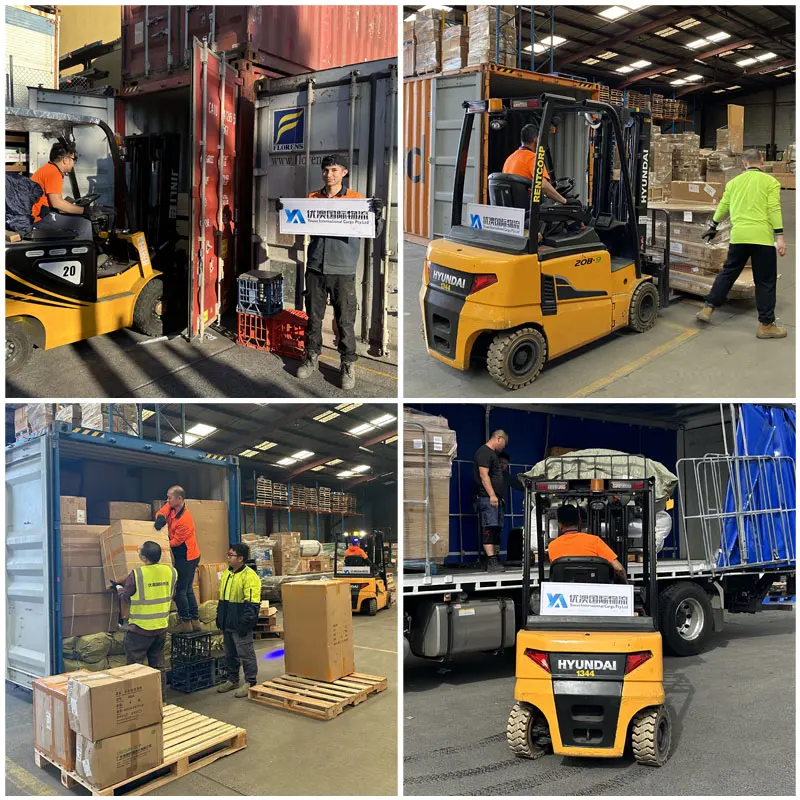 The iron scaffolding used in the construction site was airlifted from Guangzhou, China to Perth, Australia, ddp/shipping