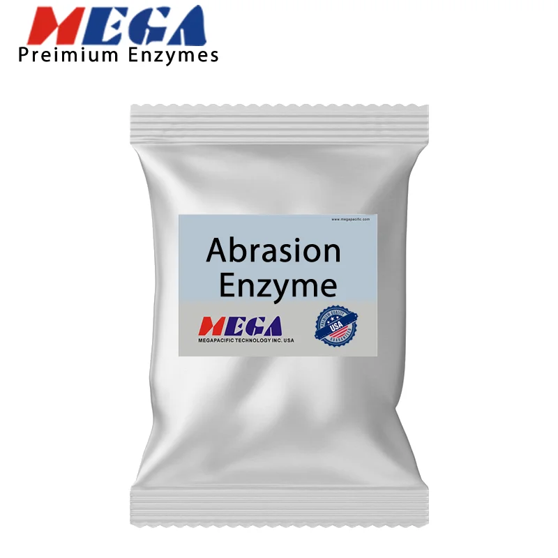 Denim Cellulase MEGA 500,000u/g Enzyme Powder Factory Direct Denim Abrasion Biopolishing USA Quality CAS 9012-54-10