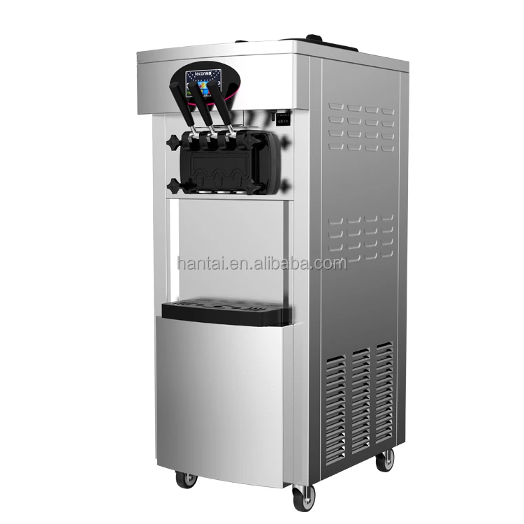 100L Hard Ice Cream Machine Batch Freezer Gelato Ice Cream Machine