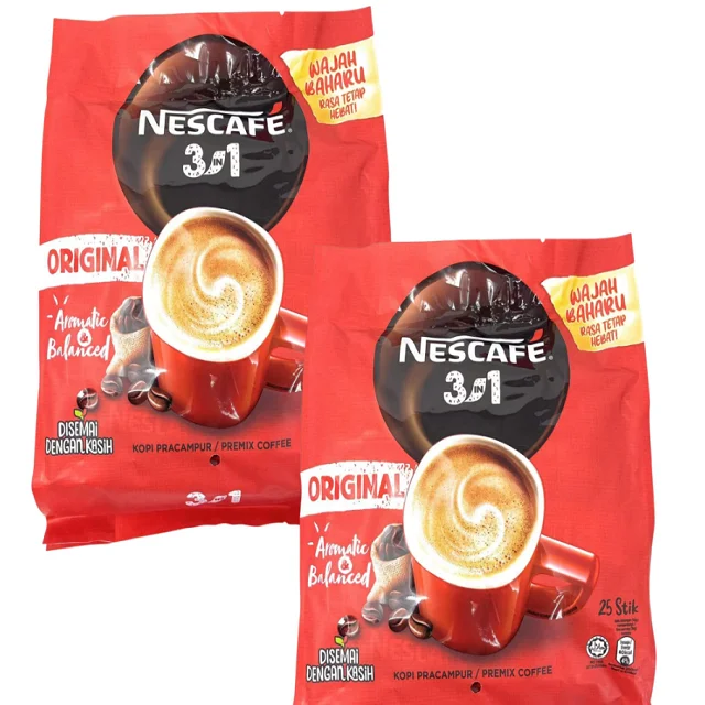 Заводская цена оптовая продажа растворимый кофе Nescafe 3 в 1