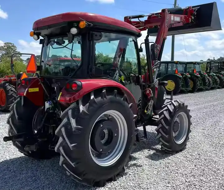 2019 чехол IH Farmall 75A с быстроразъемным погрузчиком и ковшом 898 часов 4x4 74 л.с. дизельный двигатель 2 задних пульта дистанционного управления 540 тепло