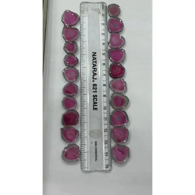 Pure Mineral Type Watermelon Tourmaline Layout For Wholesaler 15mm above Size Best Combination Of Watermelon Tourmaline Gemstone