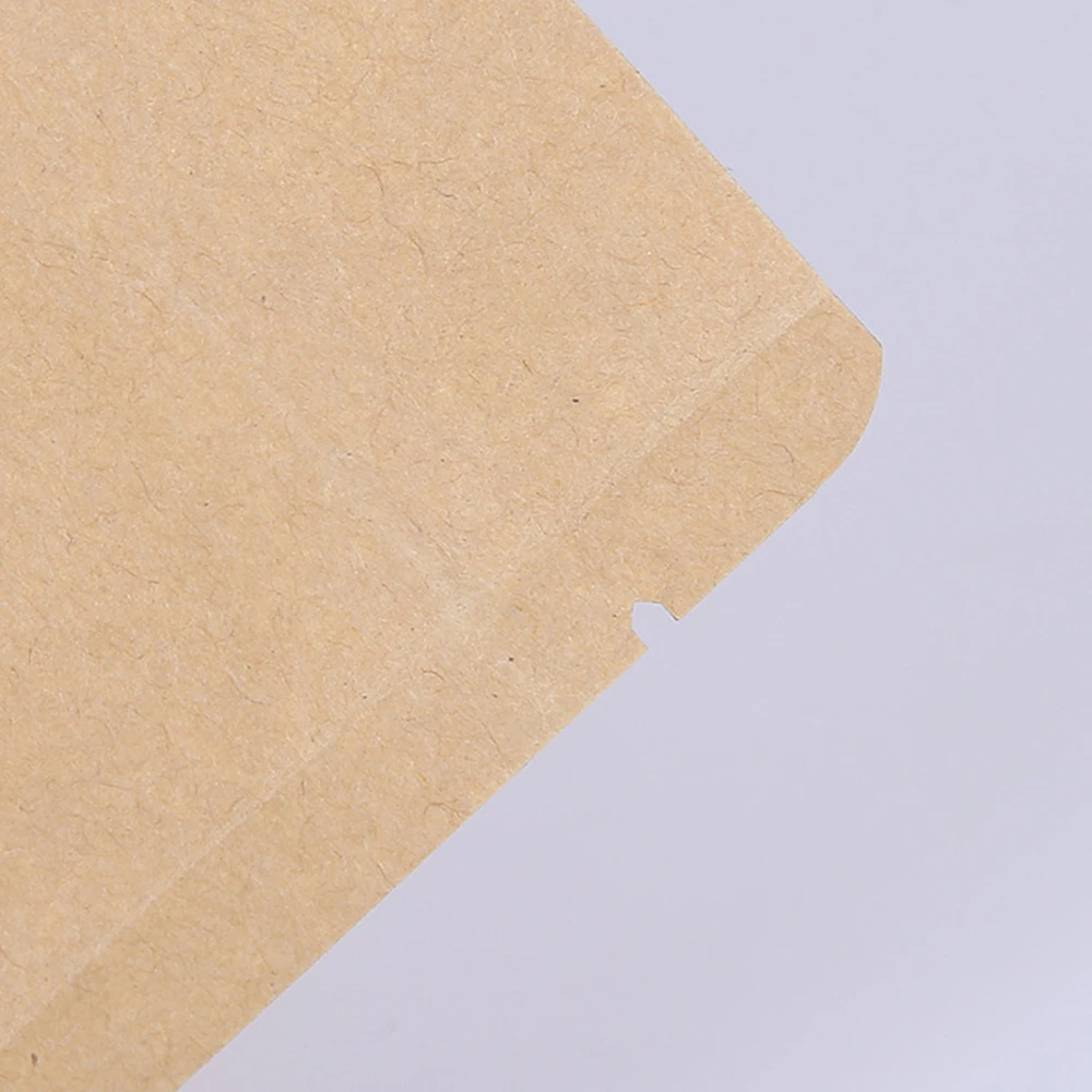 Paper For With Craft Powder Packaging Functional Food Kraft Stand Up Spice Bags Valve And Coffee Tea Flat Gusset Zipper Bag