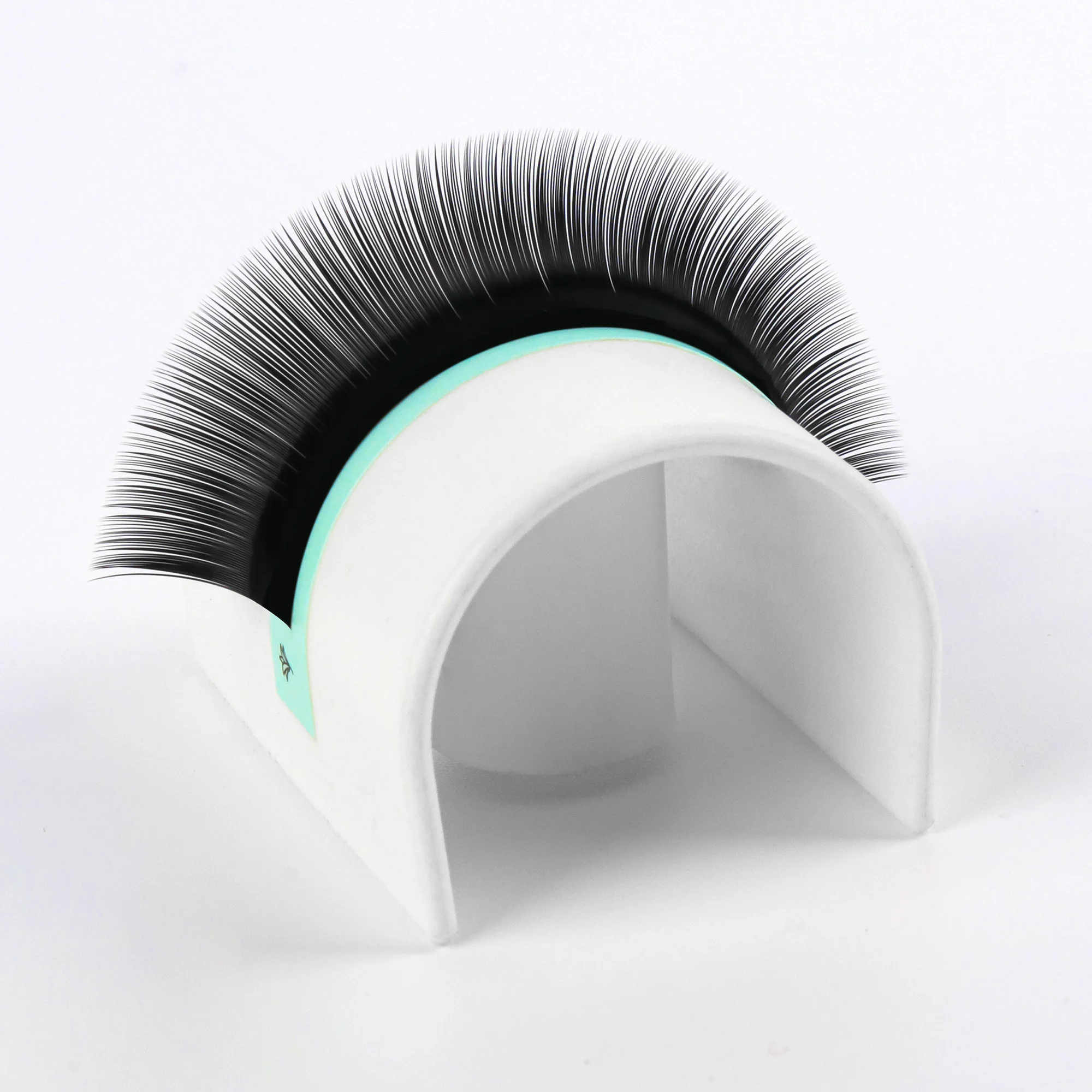 Handmade silk lashes with mixed length tray box cashmere russian silk lashes korean silk blooming lashes extensions supplies