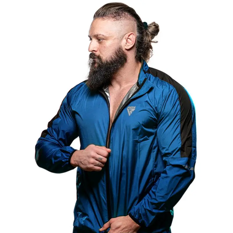 Wholesale High Quality Weight Loss Running Fitness Hot Sauna Sweat Jacket Sauna Suits Shirt Customized Factory Price
