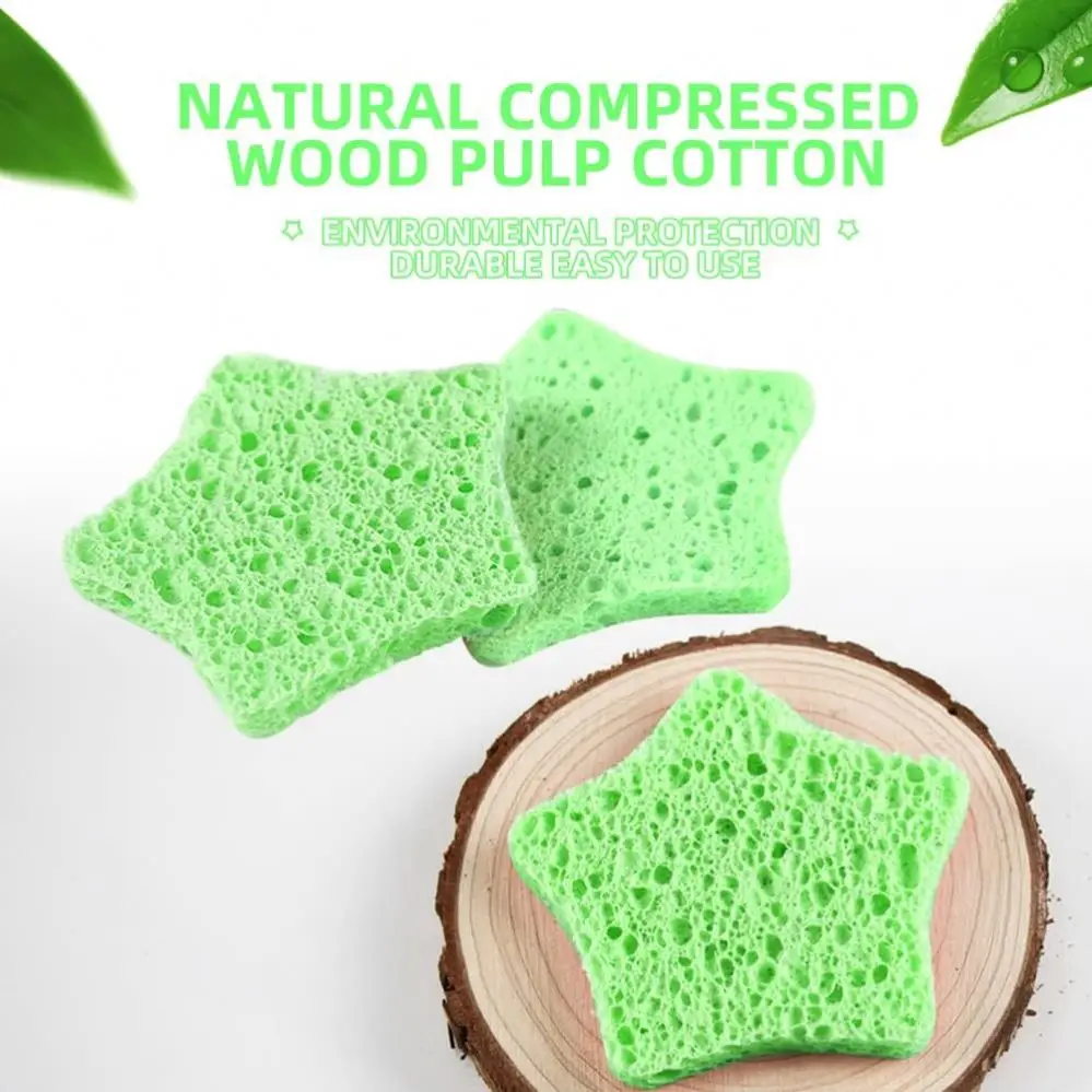 Golden Supplier Compressed Face Sponges For Facial Cleansing Exfo