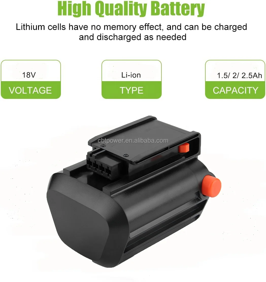 ODM OEM 18V 1500mAh 2000mAh 2500mAh Li-ion Battery Pack For Gardena BLi-18(9840-20) 18 Volt Original Makita Combo Kit Battery