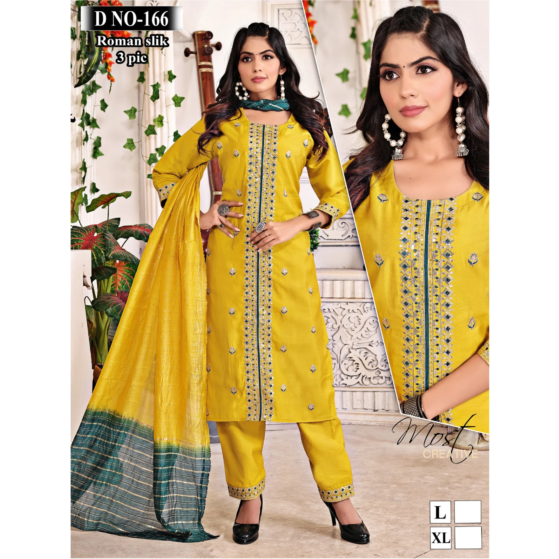 Top Quality roman silk Designer 3 piece Salwar Suits for Women Wedding and Party Wear from Indian manufacturer