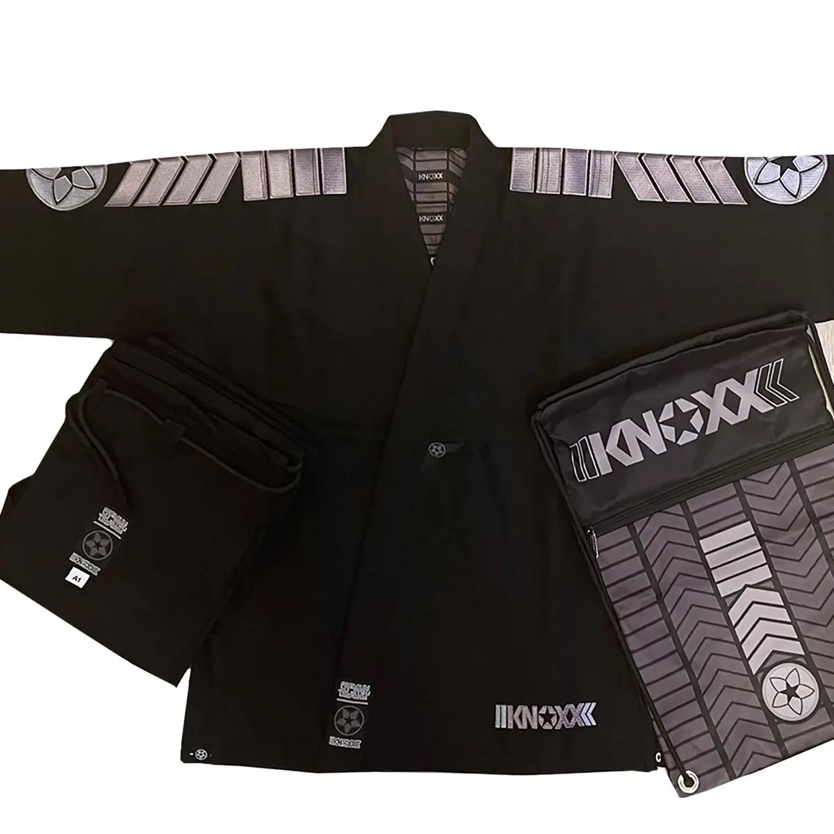 High Quality  Custom Made Jiu Jitsu Gi / Custom Made White Color BJJ Kimono And Rounded Cut Style Jiu Jitsu Kimono