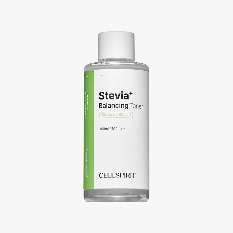 CELLSPIRIT Stevia+ Balancing Toner 300ml moisture soothing centella asiatica CICA toner EWG Green K-beauty Korea cosmetic