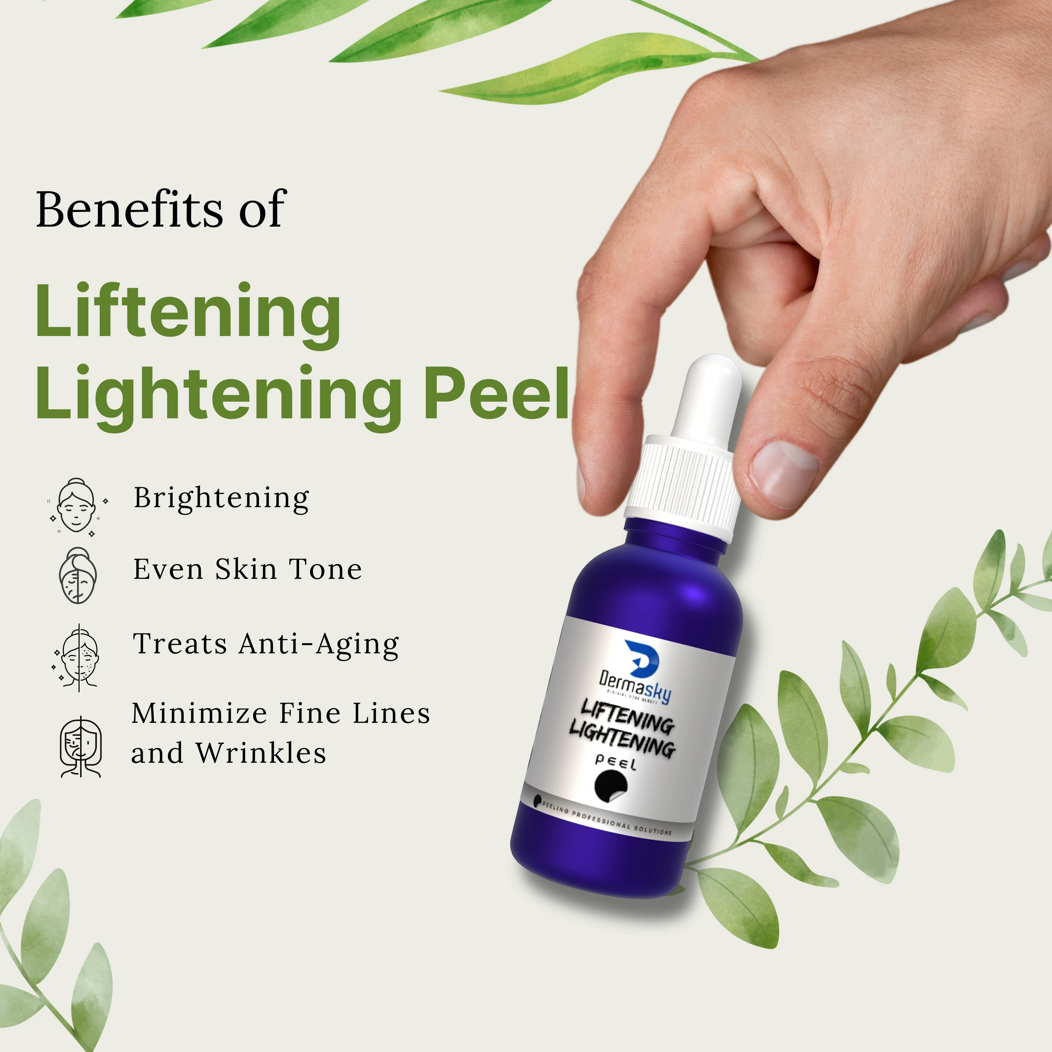 Oem Liftening Lightening Chemical Peel for skin whitening tightening skin Peel Off for Professional whitening treatment