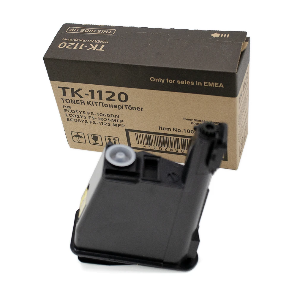 TK1120 TK1122 TK1124 черный картридж с тонером TK-1120 TK 1120 для Kyocera FS-1025/1125MFP/1060DN