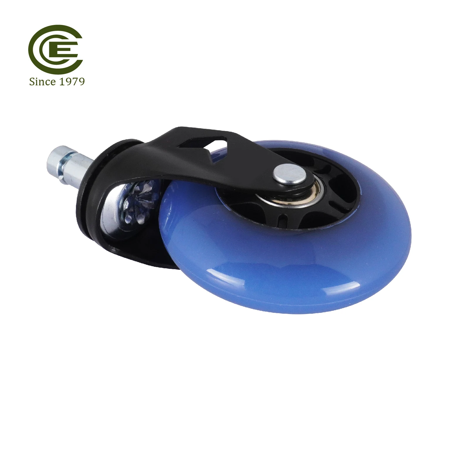 2024 Upgrade 3 Inch Office Chair Gaming Chair Caster With Innovation Design Blue Roller Blade Wheels