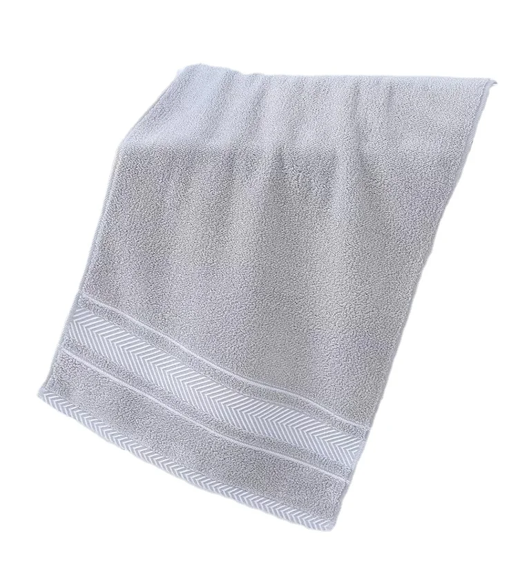 Hot sale customized private label gift set soft hotel Pure cotton bath towels sets for home and hotel best quality cotton towels