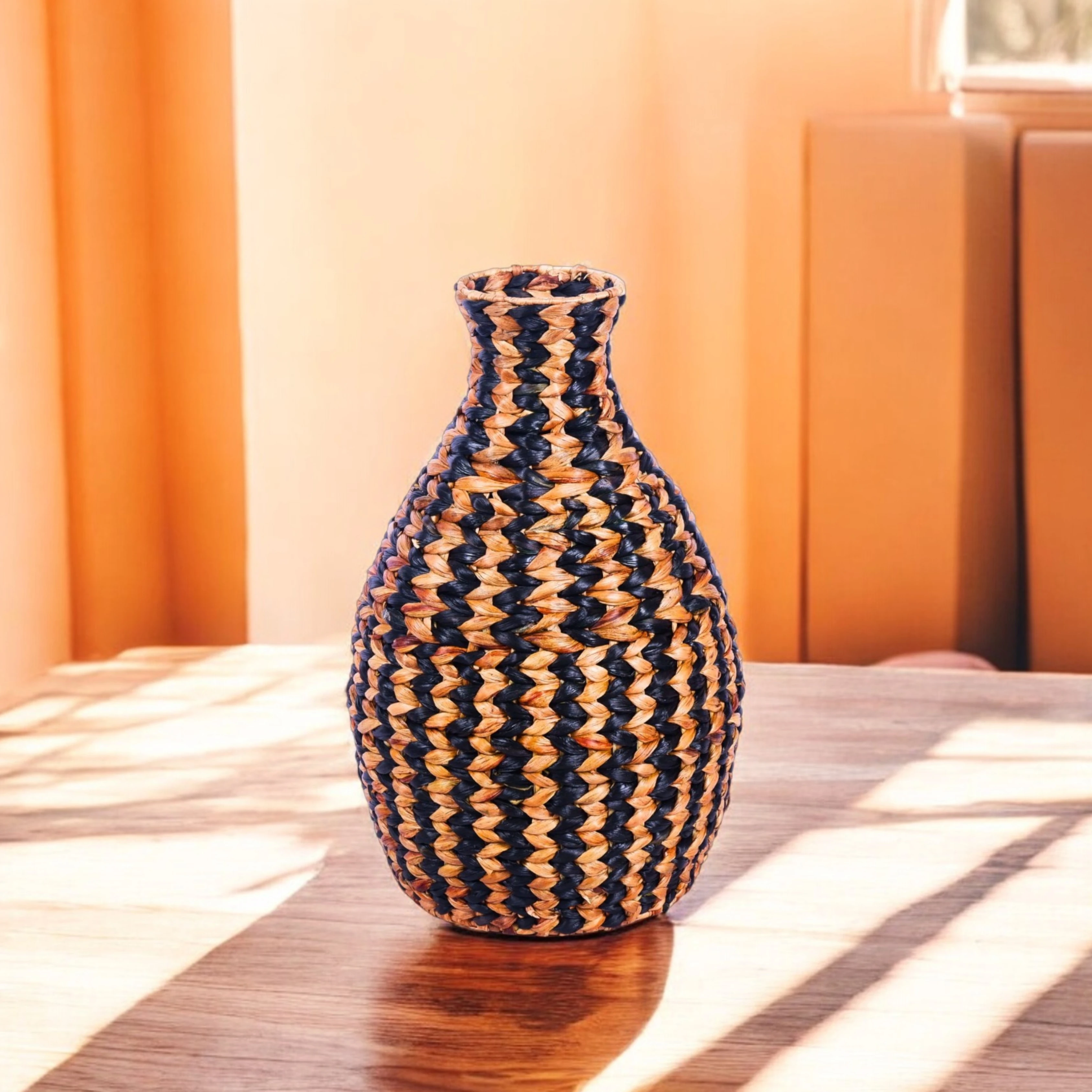 Декоративная бамбуковая ваза для гиацинта