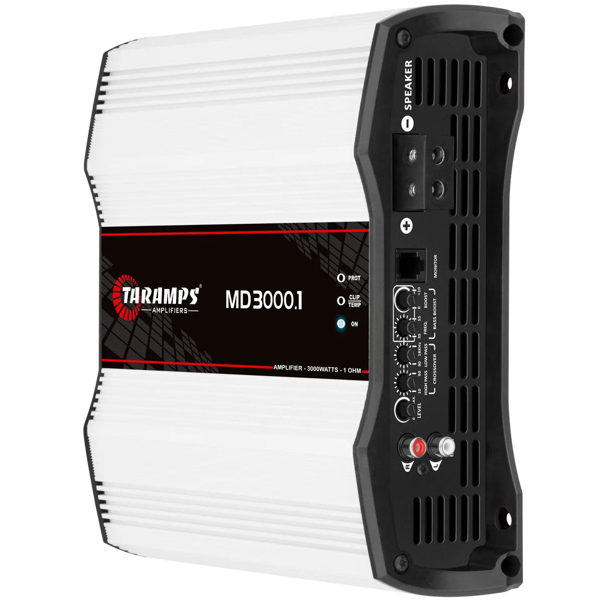 Taramps MD 3000.1 Full Range Amplifier 3000 Watts RMS 1 Ohm 1 Channel High Efficiency Monoblock High Power Amp, Class D