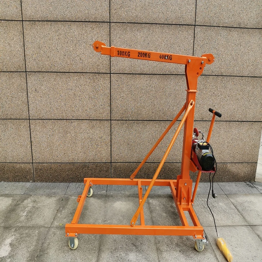 Factory Direct Sales Outdoor 220v 25m Lifting Portable Portable 500kg Electric Hoist Mini Crane
