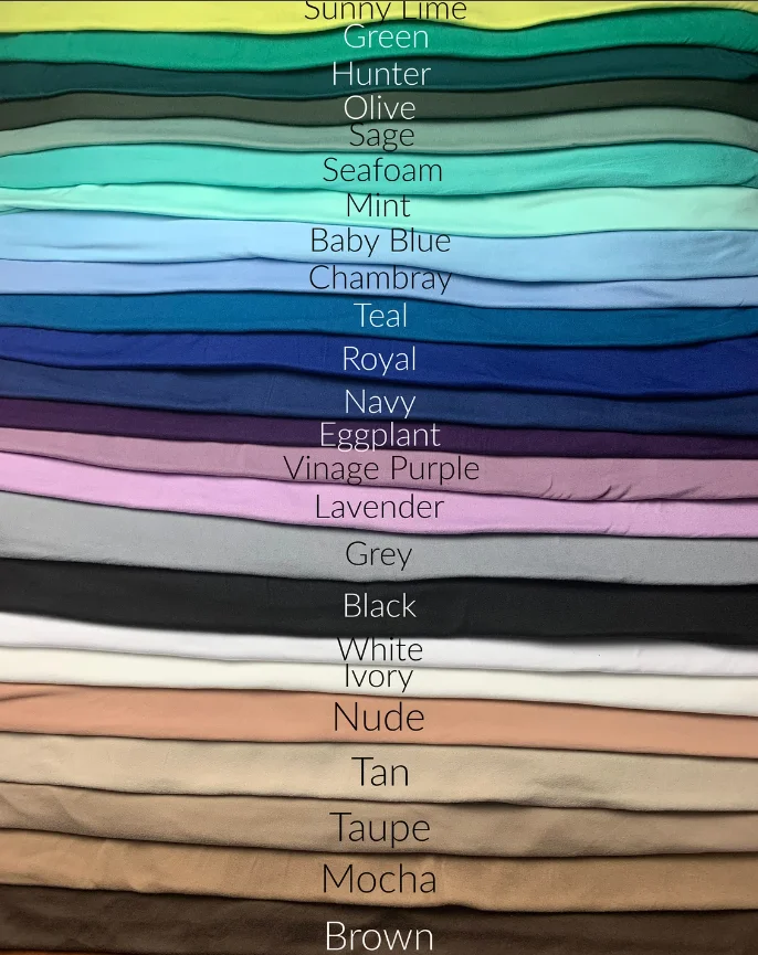 Saxe Color French Terry Cotton Fabric 65% Cotton 35% Polyester Blended Fabric For Winter Clothing Brushed 3 Fleece Knitted Terry