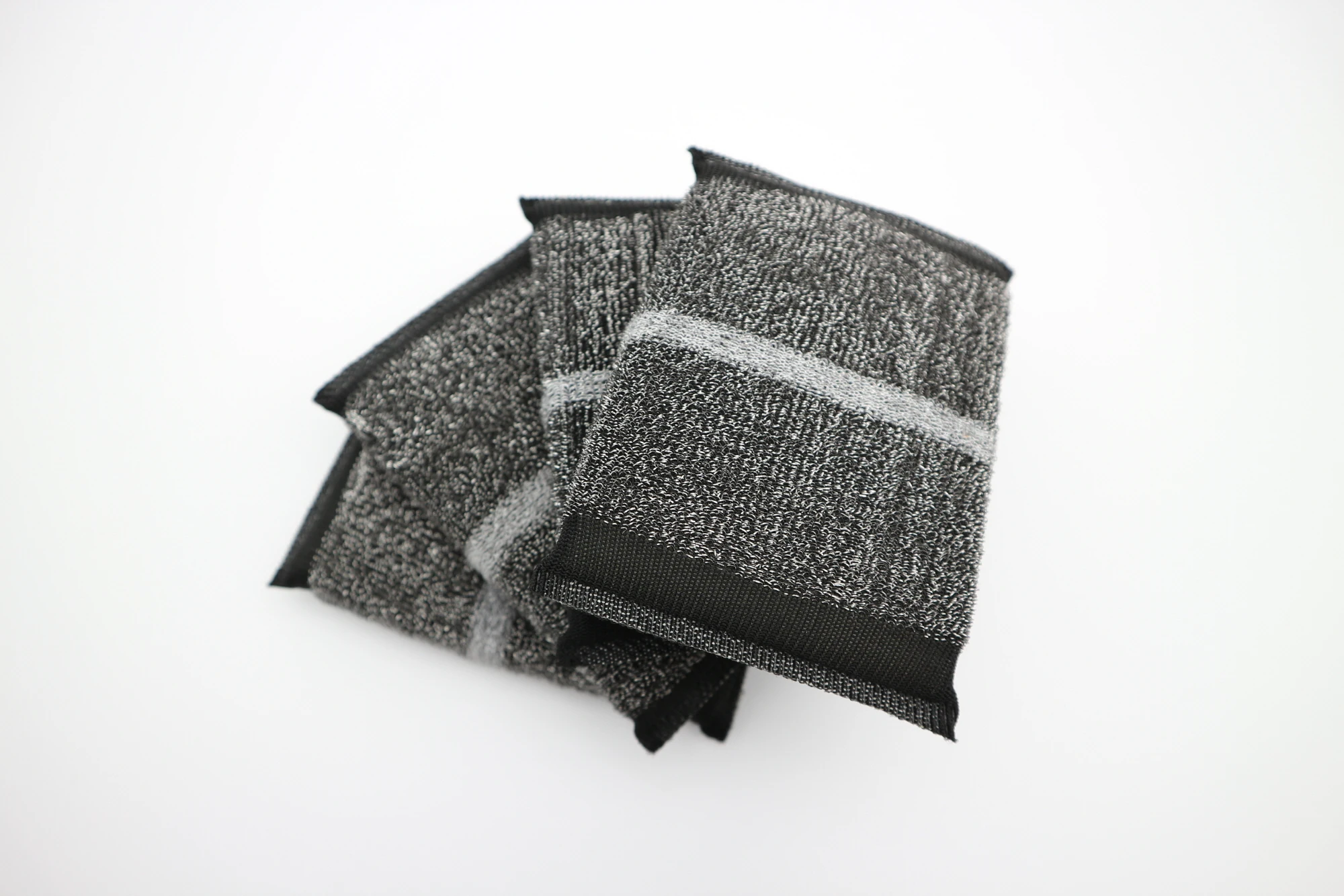 Dairy Black and White belt stainless steel sponge no rust and broken ultra tough Stains - Kitchen sponge by KOREA