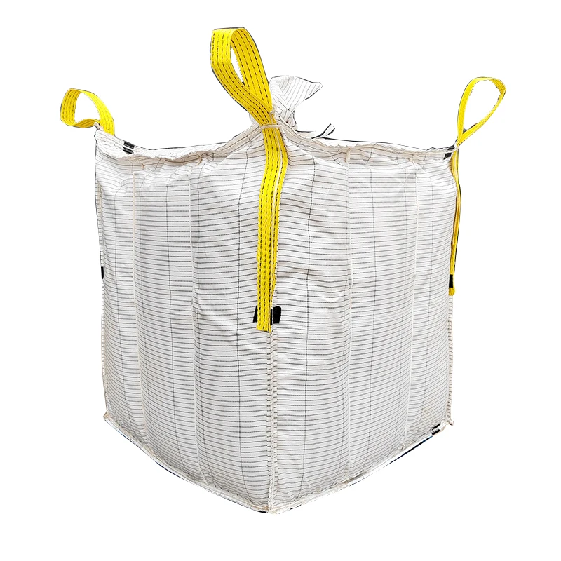 Customized Conductive Big Bag Type C Bulk Bag  for UV Resistant Hazardous Material Storage