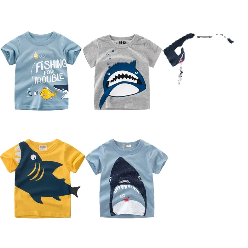 Exclusive Girls T Shirt With High Quality Kids Girls T Shirt With Cartoon Designs 100% Cotton Casual Export Oriented Quality