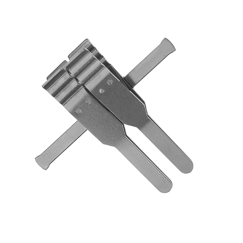 Hand Applied Approximator Clamp Flat Jaws Double Without Frame Vessel Microvascular Clamps