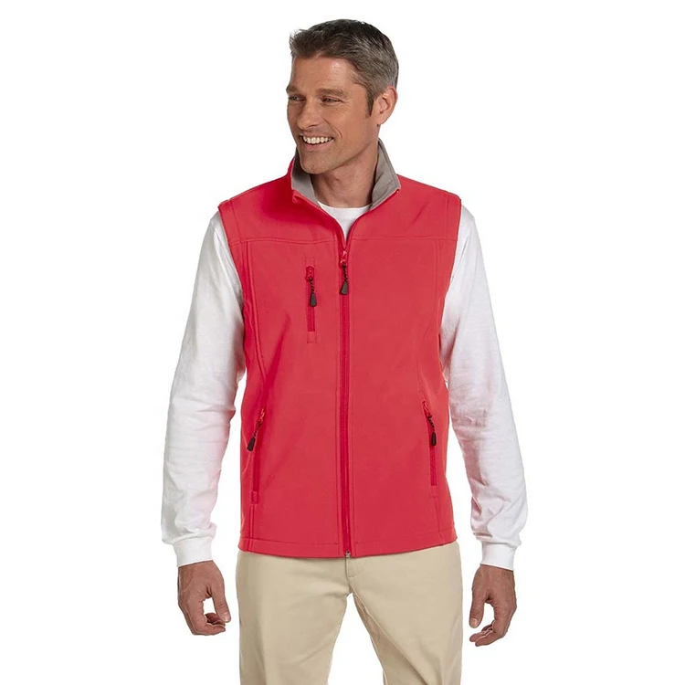 New Arrival Professional Factory Supply Fleece Vest Premium Quality Wholesale Zipper Pockets Polar for Men