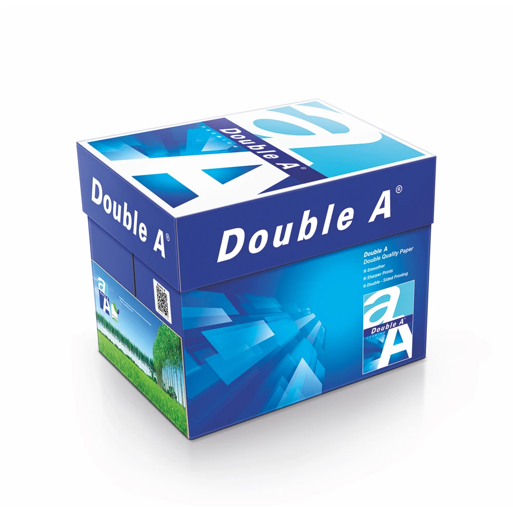 Double a Copy Paper A4 80 GSM Premium Quality A4 Copy Paper OEM Factory Wholesale Cheap Price.