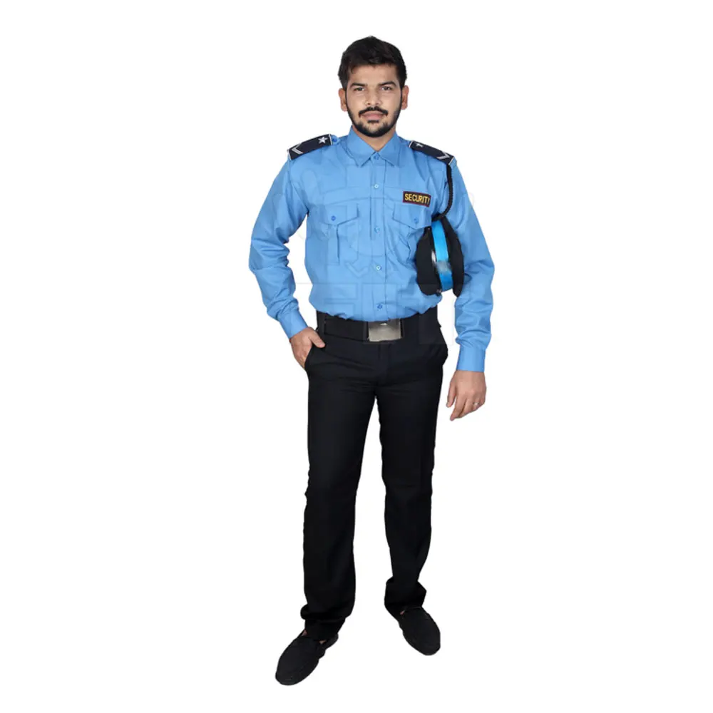 Hot Selling Clothing Samples Customize Security Uniform Set Guard Security Guards Uniforms