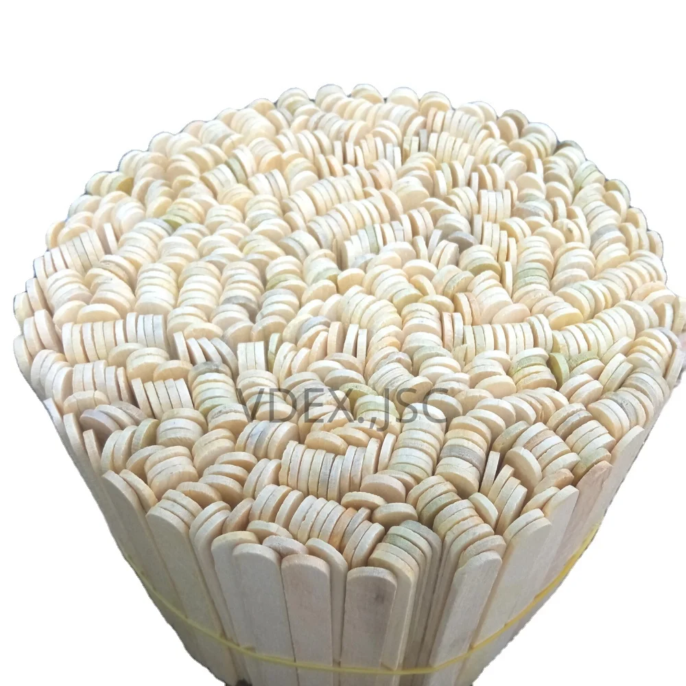 Chemical-free Wooden Ice Cream Stick Many Sizes Available and Eligible for manufacturing ice cream making machine
