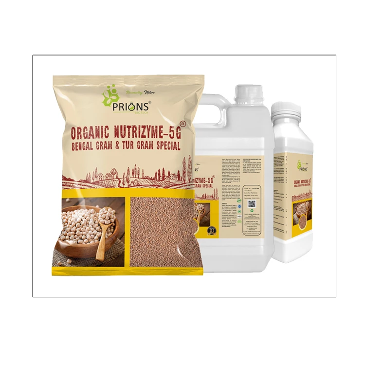 Agriculture Grade Organic Nutrizyme-5G Combi Bengal Gram and Tur Gram Special Multi Micronutrient Organic Fertilizer
