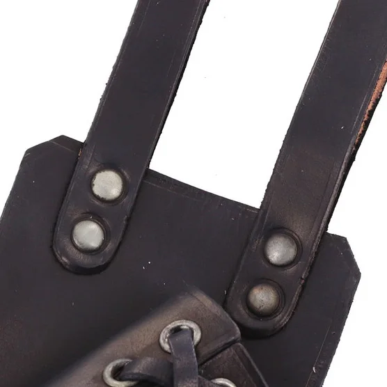 100% High Quality Medieval Leather Short Sword Frog | Left Handed Sword Holder | Vegetable Tanned Cowhide Leather Sword Holster