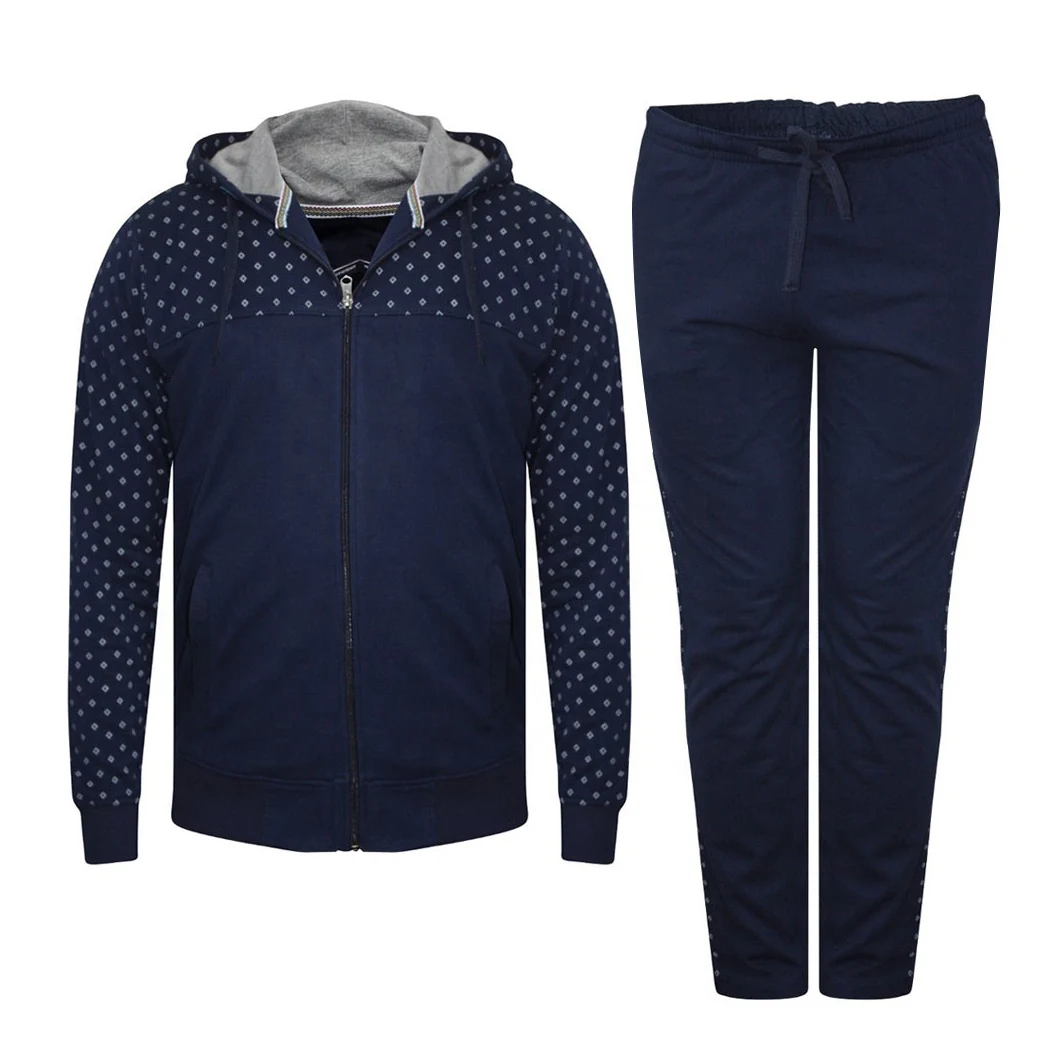 Men Training&Jogging Wear Clothing Zip Up Outfits 2 Piece Mens Tracksuit Custom Embroidery Logo Plain Sweatsuits