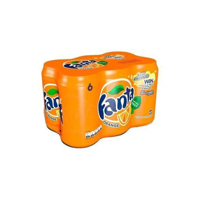 Fanta Orange Soft Drink 330ml Can/ Coca Cola Fanta Orange