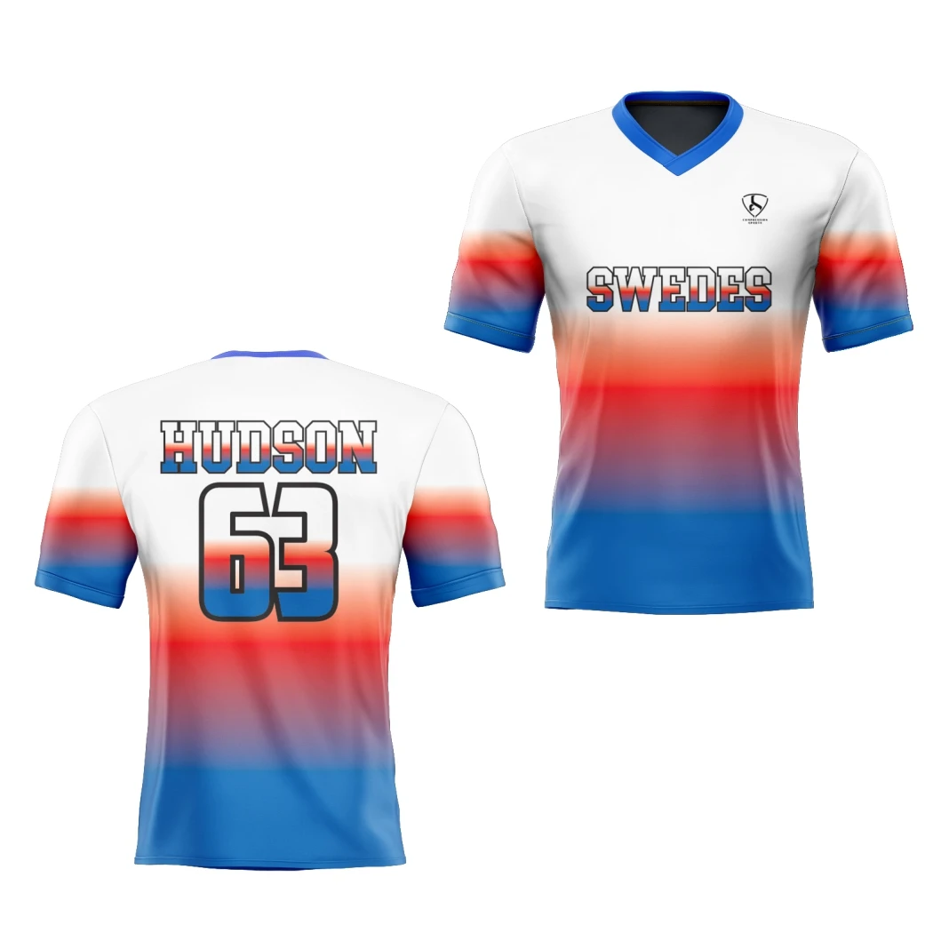 All Over Print Sports Wear Retro Football Shirts Custom Retro Soccer Jersey V neck Football T-shirt Men