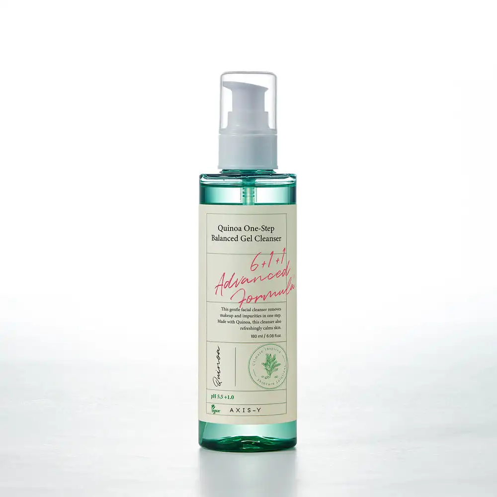 Korean Axis Y Skin Care Gentle Cleanser AXISY CareQuinoa One Step Balanced Gel Cleanser 180ml / 6.08 fl. oz