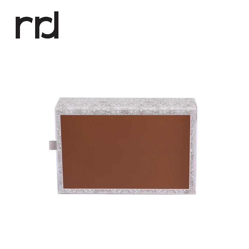 RR Donnelley Custom Elegant Design Luxury Rectangle Gift Cosmetic Cardboard Lenses Packaging Essential Oil Packaging Window Box