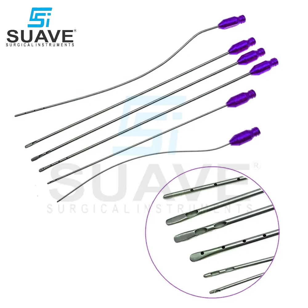 Лидер продаж набор канюль для липосакции с ручкой иглы трансплантации трансплантата помощью безупречного хирургического инструмента