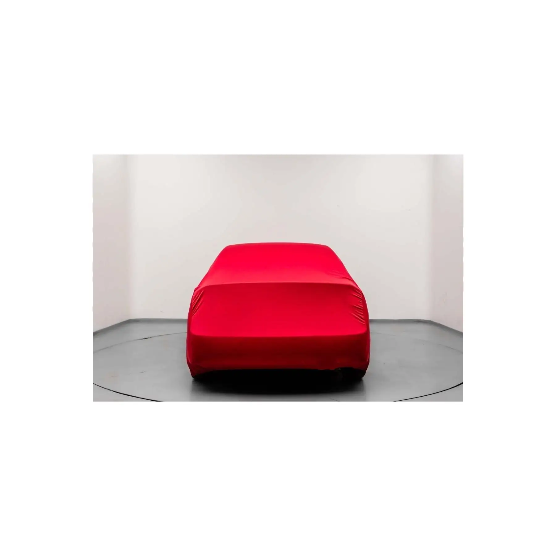Audi A6 4f C6 Sedan (2008-2011) Combed Cotton Car Cover with Red Automobile Fabric Logo