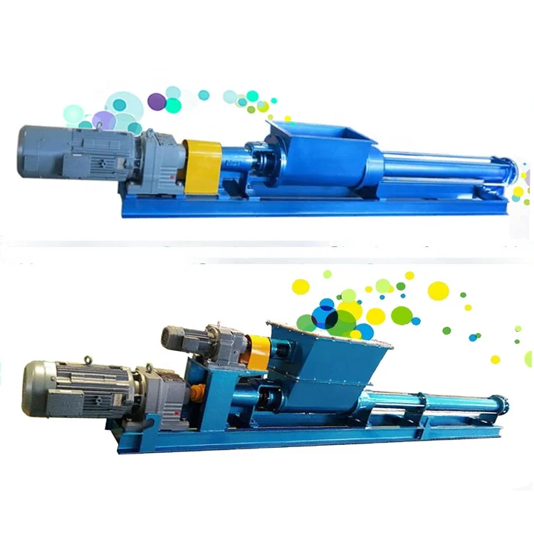 Винтовой насос из нержавеющей стали с открытым горлом