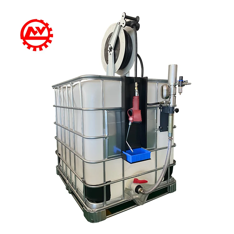 Preset Dosing Air Operated Pressure Engine Oil Transfer Motor Lube Oil Pneumatic Drum Pump Kit for IBC 1000L