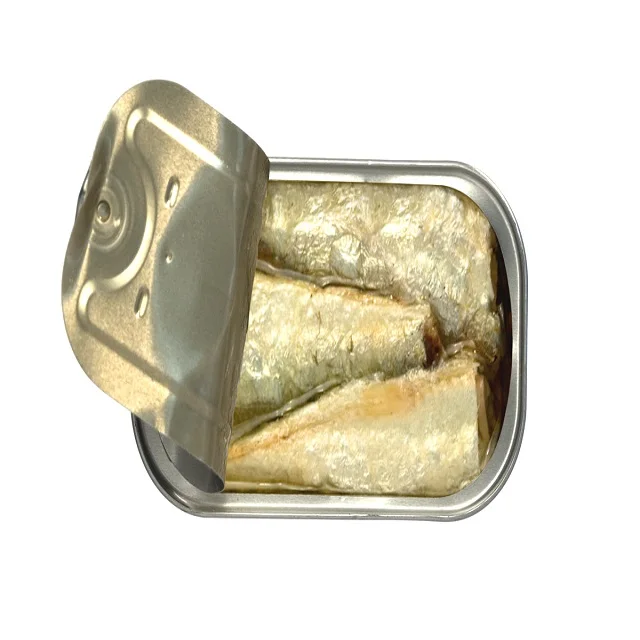 Canned Seafood Canned Sardine in Vegetable Oil Tin Fish 125g