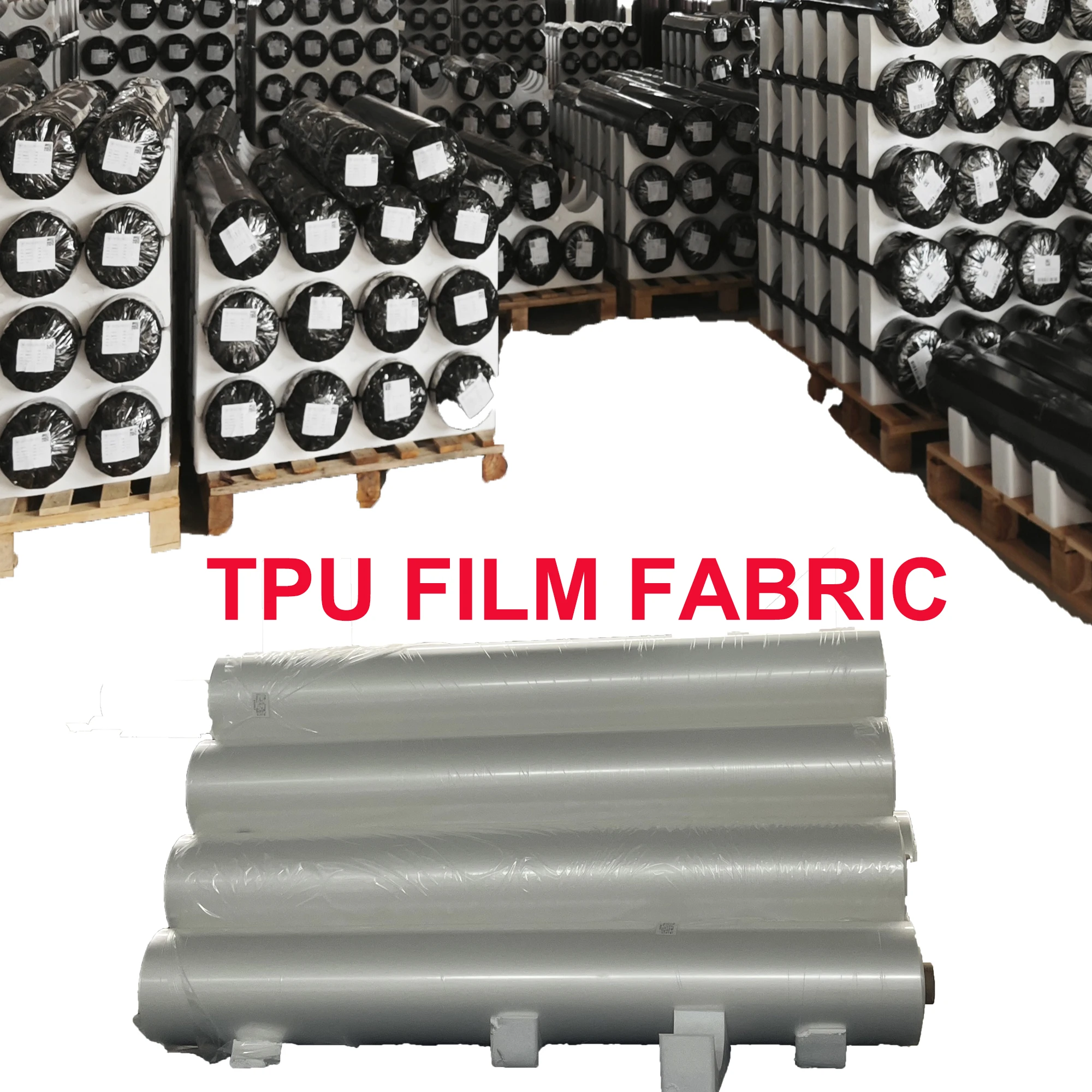 HUANLONG Wholesale TPU Roll Film Lamination Films for Textiles Waterproof Transparent TPU Films for Fabric